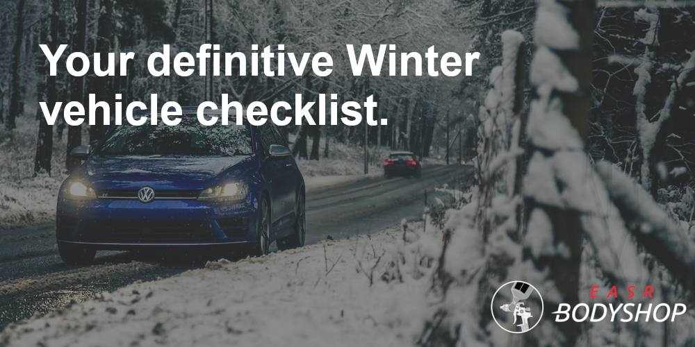 Your winter vehicle checklist cover