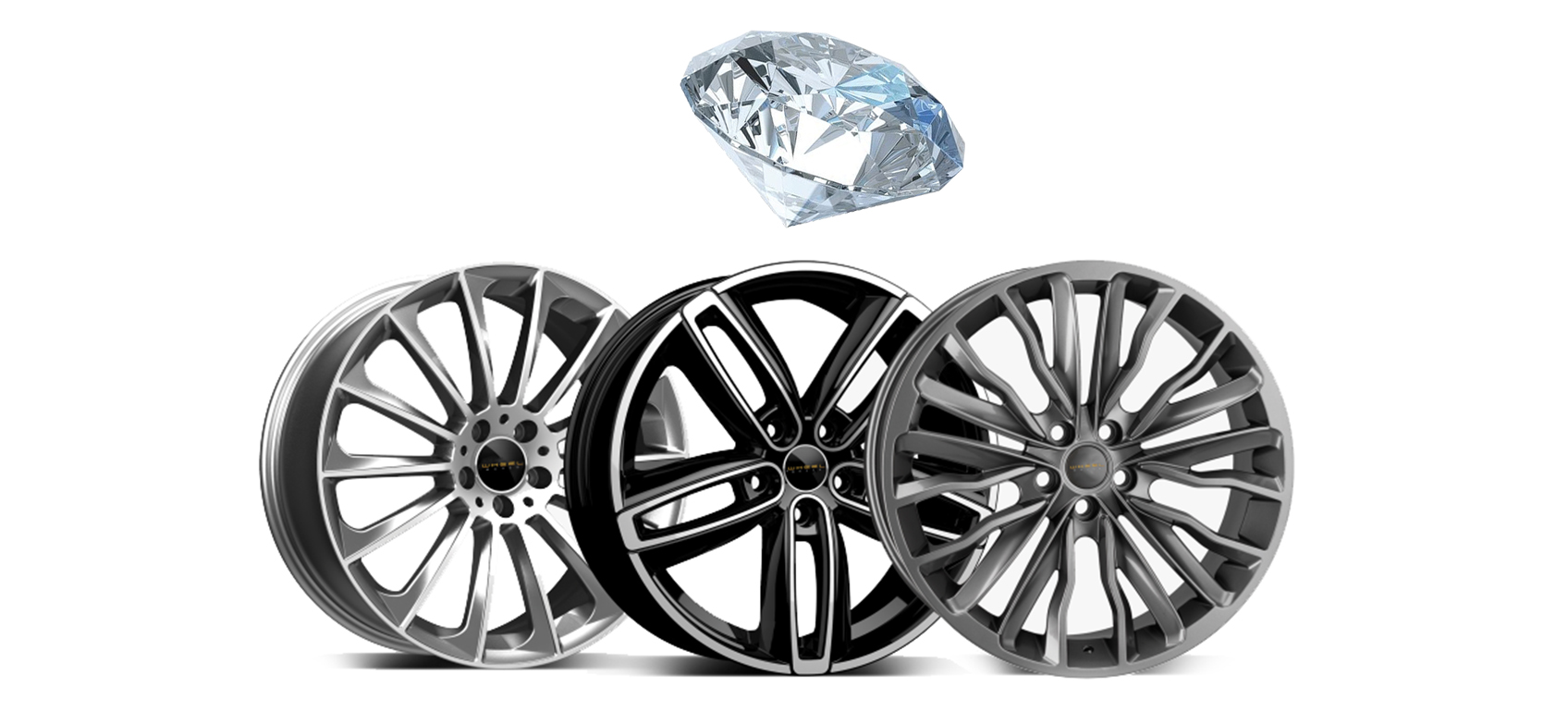 diamond cut alloy wheels